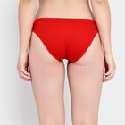 Ladies' Cotton Panty, Red, small